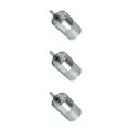 thumbnail image 2 of maskred 37GB-3530 12V DC High Electric Motor DIY Gear Box Replacement Silver 531RPM 3Set, 2 of 6