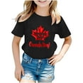 thumbnail image 1 of Birdeem Chemises pour Filles Chemises pour Enfants T-Shirt Graphique à Manches Courtes Col Rond Crop Top pour Filles et Garçons de 3 à 14 Ans T-Shirt Tee, 1 of 9