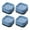 blue, variant on 4 Pack Furniture Risers, Anti Slip Pads For Washing Machine Adjustable Bed Risers For Table Desk Couch Chair Sofa Cabinet