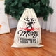thumbnail image 2 of Nueva Bolsa De Regalo Grande De Lino Bolsa De Caramelos De Manzana De Navidad Decoraciones Navideñas, 2 of 7