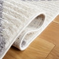 thumbnail image 5 of SAFAVIEH Marrakesh Windsor Diamond Polyester Area Rug, Beige/Grey, 4' x 6', 5 of 8
