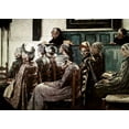 thumbnail image 2 of Melchers, Gari 24x18 Black Ornate Wood Framed with Double Matting Museum Art Print Titled - Sermon, 2 of 4