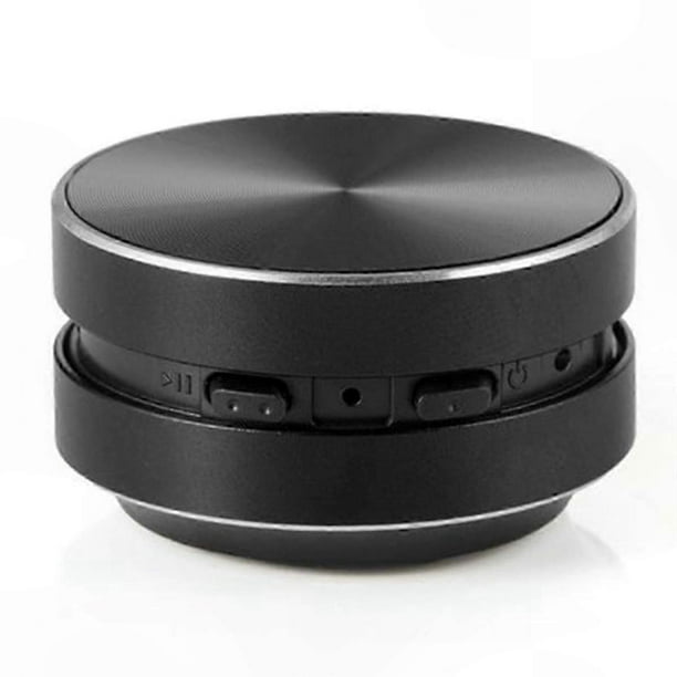Wireless Portable Speaker with Stereo Sound and Bone Conduction Technology, Black Color