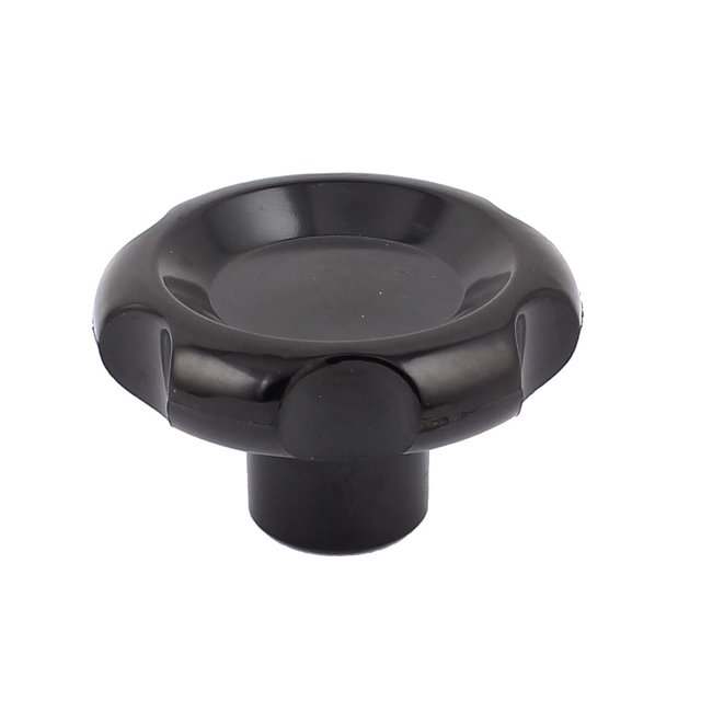 Botón de sujeción de rosca hembra M10, manivela de agarre negra