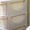 Cream White + Plastic, variant on Adjustable Wooden Easel for Kids 3-8 Years, 3 in 1 Art Easel with Paper Roll, Whiteboard, Chalkboard, Double Sided & Storage Shelf, Natural Wood