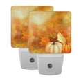 thumbnail image 7 of LED Sensor Night Light Dusk to Dawn Auto ON & Off, Plug-in Realistic Pumpkins, 7 of 7