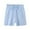 Light Blue, variant on Girls Soccer Shorts Comfortable Blue Shorts Elastic Girls Uniform Pants 12-18 Months