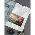 thumbnail image 3 of Roseate Spoonbill. T-Shirt Women -John James Audubon Designs, Female Medium, 3 of 4