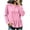 solid color, variant on Lmnyox Women's Sweatshirts Crew Neck Solid Color Peplum Long Sleeve Pullover Fall Fashion Sweatshirts