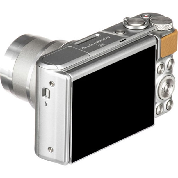 Canon PowerShot SX740 HS Digital Camera (Silver) with 2 Pack