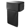 thumbnail image 3 of Asiento elevador de peluquería, cojín suave para corte de pelo para niños, niñas, conductores y niños. Negro, 3 of 9