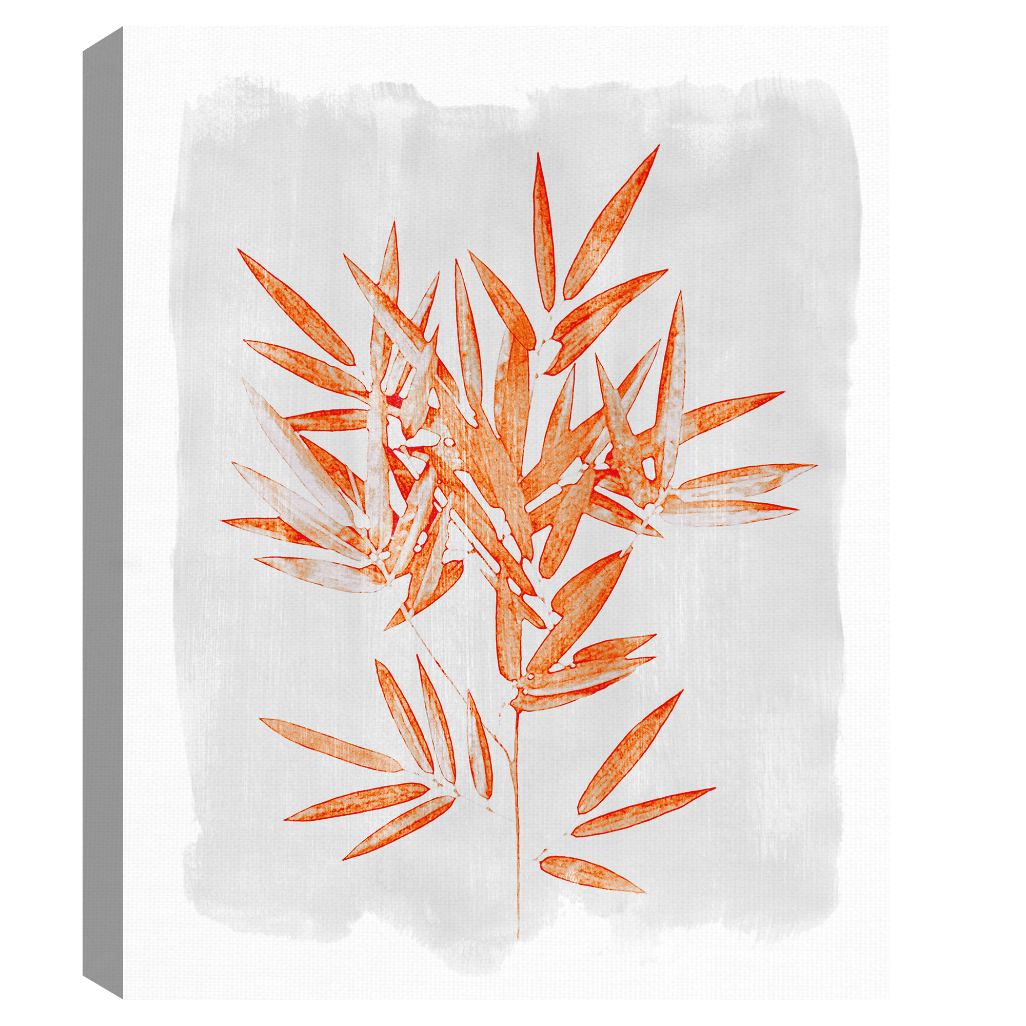 Bamboo Harmony by Belle Poesia Canvas Art Print