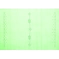 thumbnail image 1 of Ahgly Company Indoor Rectangle Solid Green Modern Area Rugs, 2' x 4', 1 of 1