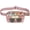 Pink, variant on Clear Fanny Pack for Women Fashion Clear Waist Bag Stadium Approved Clear Belt Bag Clear Purse for Sports Beach Events