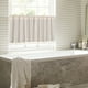 thumbnail image 4 of Cortinas de valanca para cocina | Panel de bolsillo corto de varilla para bloquear la luz | 60% algodón 40% lino beige | 59"x18" | Aislamiento térmico para ventanas pequeñas en sótanos de baño, 4 of 7