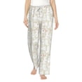 thumbnail image 2 of Goofa White Rabbit Printed Soft Pajama Pants for Women, Wide Leg Comfy Casual Lounge Yoga Pants-XX-Large, 2 of 9