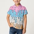 thumbnail image 2 of Toddler Boys Short Sleeve Shirt Tees Graphic Tee Top with Print Comfort Fit Shirts Size 120, 2 of 4