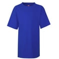thumbnail image 1 of Hanes Nano-T Kids` T-Shirt, L, Deep Royal, 1 of 1