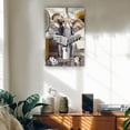 thumbnail image 4 of Funny Elephant Poster Bathroom Wall Decor Artwork Kitchen Vertical Canvas Bedroom Print Pictures for Hallway Wall Painting Panel Giclee Print, 4 of 6