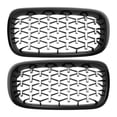 thumbnail image 1 of Parrilla de parachoques superior del capó delantero Unique Bargains para BMW X5 F15 2014-2016 Izquierda y Derecha 1 Par Negro Plateado, 1 of 6