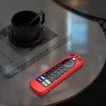 thumbnail image 7 of CaseBot Remote Case for Alexa Voice Remote Pro (2022 Release) - Lightweight Anti-Slip Shockproof Honey Comb Silicone Protective Remote Controller Cover, Red, 7 of 7