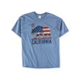 thumbnail image 1 of Camiseta Gráfica Gildan California Bear Flag para Hombre Azul XX-Large, 1 of 2