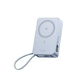 thumbnail image 1 of UGREEN MagFlow Power Bank Magnético de 20000mAh para MagSafe con Cable Integrado, Carga Inalámbrica Certificada Qi2 de 25W y Carga Rápida PD de 45W, Cargador Portátil para iPhone 17 Pro Max/16/15/14, 1 of 8