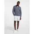 thumbnail image 2 of George Men's Washed Terry Quarter Zip Sweater, Sizes S-3XL, 2 of 5