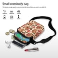 thumbnail image 7 of HELLHERO Melon-Love-Capybara Double-layer Crossbody Bags Adjustable Shoulder Strap for Travel, 7 of 7