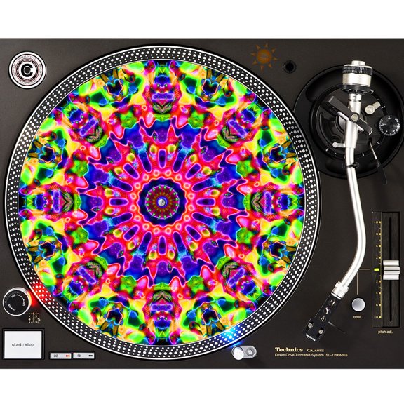 KuzmarK™ 12" DJ Turntable Slipmat - Limchica