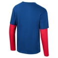 thumbnail image 3 of Unisex Stadium Essentials Royal Philadelphia 76ers Spectator 2fer Long Sleeve  T-Shirt, 3 of 3