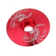 thumbnail image 1 of Almencla 2-6pack en Alliage d'Aluminium Sans Fil Tête de Casque Couvercle Rouge 6 Pcs, 1 of 8