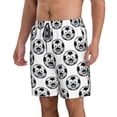 thumbnail image 2 of Fotbe Happy Soccer Trajes de Baño Estampados para Hombre, Shorts de Verano de Secado Rápido, Ropa de Playa, Bañadores-X-Large, 2 of 6