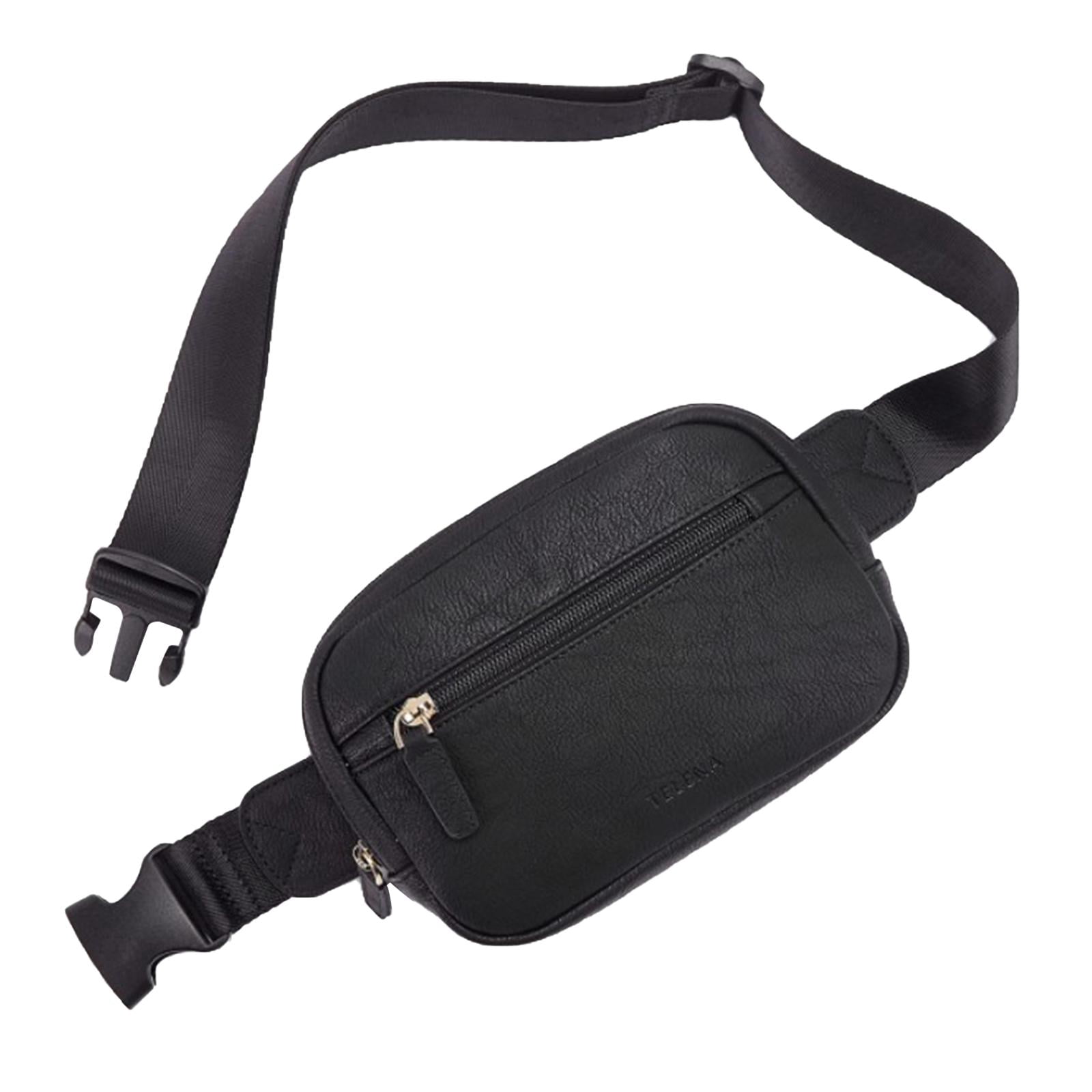 Segolike Belt Bag Handbag Everywhere Shoulder Purse Fashionable Tote Fanny Pack for Women Black