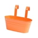 thumbnail image 2 of Maceta colgante con ganchos desmontables, cubo de hierro para cubierta de oficina en casa Naranja, 2 of 8