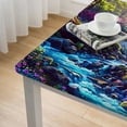 thumbnail image 5 of WYYP Fantasy Art Square Fitted Tablecloth 100% Polyester Fiber 46*46, 5 of 8