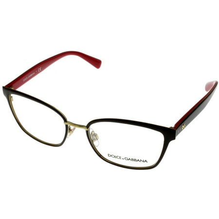 Dolce & Gabbana Eyeglasses Frame Women Brown Cat Eye DG1282 1290