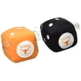 thumbnail image 1 of NCAA Texas Longhorns Football Team Fuzzy Dice, Orange, 1 of 3