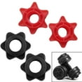 thumbnail image 3 of Mosiee Practical Useful Dumbbell Spinlock Collars Weight Check Nut Dumbbell Nut Spin Lock Screw 25.4Mm Barbell Bar Clips Kit, 3 of 9