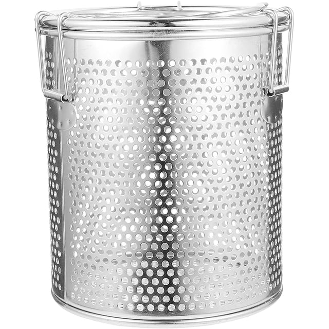 Bola de especias de acero inoxidable, colador de especias, colador de té, filtro de té, infusor de té, difusor de té, infusor con cadena para té suelto, hojas de café, hierbas Sincero Electrónica
