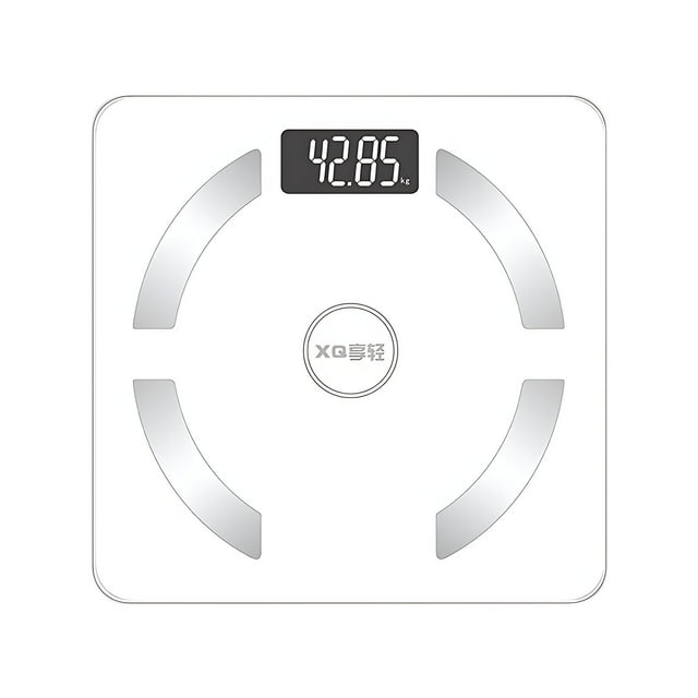Balance pour le Poids Corporel Balance Intelligente Bluetooth pour le Poids Corporel Balances Numériques à DEL pour Salle de Bain Balances pour le Poids Corporel 10,24 Po Grande Plateforme Balances Numériques pour le Poids Corporel