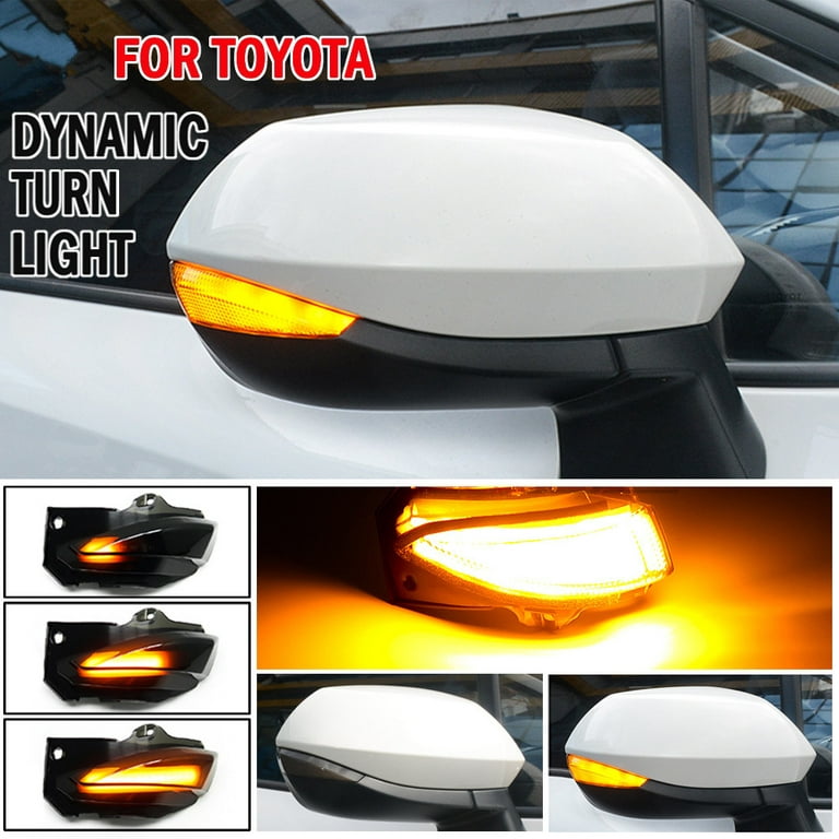 LED Dynamic Turn Signal Mirror Light Side For Toyota Yaris XP210 Sienta  XP170