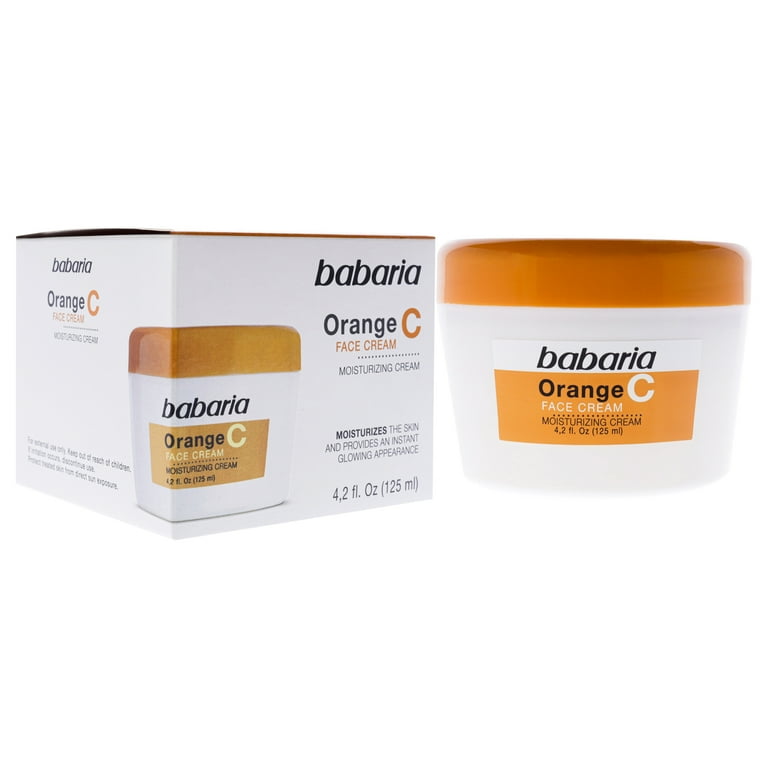 Babaria Orange C Face Cream , 4.2 oz Cream - Walmart.com