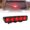 Gray, variant on LED Third Brake Light Replacement for Jeep 2018+ Wrangler JL [Red Lens] [Plug-n-Play] [IP67 Waterproof]
