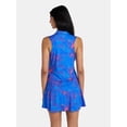 thumbnail image 3 of Birdie Bound Women's Gemma Sleeveless Print Golf Polo Shirt with UPF 30+, Sizes XS-XXL, 3 of 5