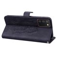 thumbnail image 4 of Allytech Galaxy A03s Case, Bling Butterfly Embossed PU Leather Cards Holder Stand Flip Folio Cover Wallet Case for Samsung Galaxy A03S - Black, 4 of 5