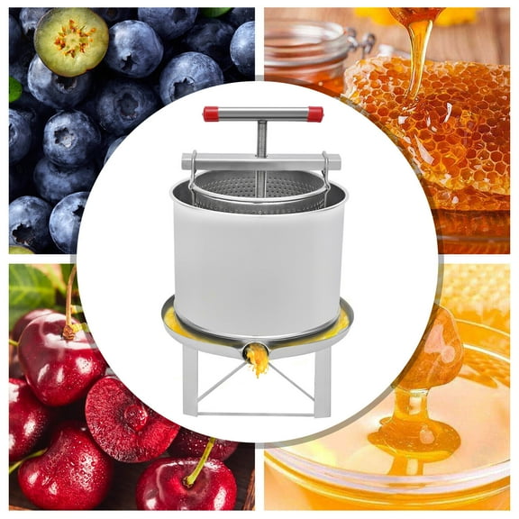 Beeswax Presser Manual Grape Fruit Juice Press Extractor Honey Press Extractor