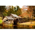 thumbnail image 2 of Hausenflock, Alan 14x11 White Modern Wood Framed Museum Art Print Titled - Mabry Mill III, 2 of 4