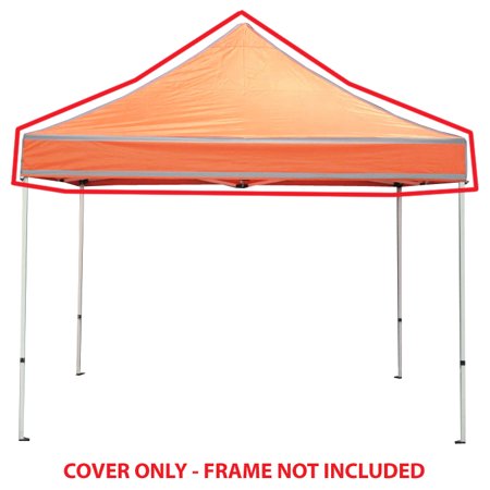 King Canopy Universal 10X10 Instant Pop Up Tent HI-VIS ORANGE Cover