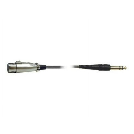 UPC: 0728736007635 | 05  Hosa Balanced Interconnect Cable 1/4 TRS to XLR3 Female